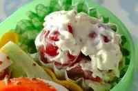 プチトマトのクリームチーズ和え