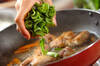 小松菜の洋風煮浸しの作り方の手順3