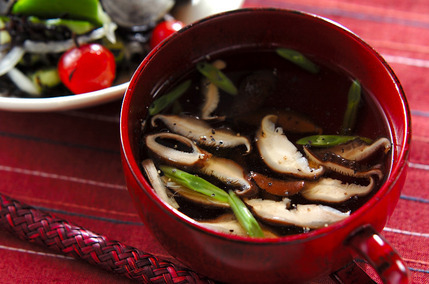 シイタケのスープ