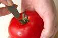 トマトのベーコン巻きの作り方の手順1