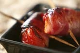トマトのベーコン巻き