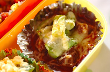 ミートボールのチーズ焼き