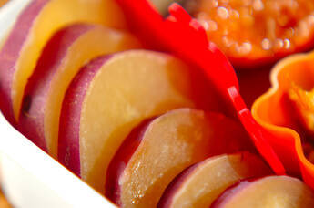 サツマイモの甘煮