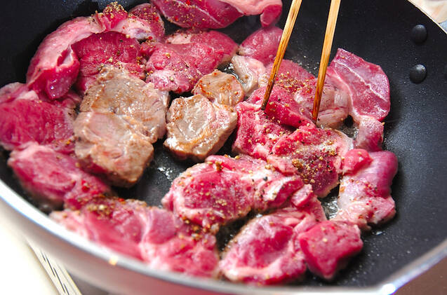 ラムカレー鍋の作り方の手順1