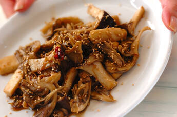 キノコのきんぴら