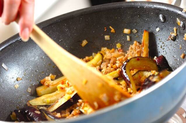 簡単！超本格的な麻婆茄子を自宅で味わう ご飯がすすむ丼ぶりの作り方の手順9