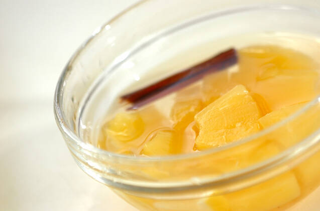 サングリアシロップパインの作り方の手順2