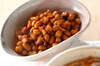 大豆とタコのショウガ煮の作り方の手順