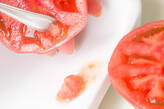 トマト和えサーディンの作り方1