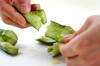 キュウリのピリ辛酢の物の作り方の手順1