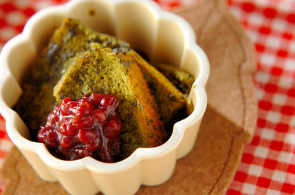 抹茶のフレンチトースト