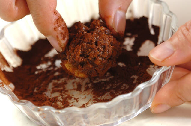 チョコボールクッキーの作り方の手順2