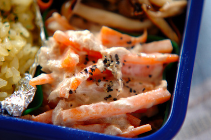 ニンジンのツナマヨ和え