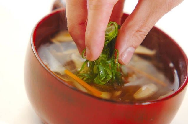 大根とシイタケのスープの作り方の手順5