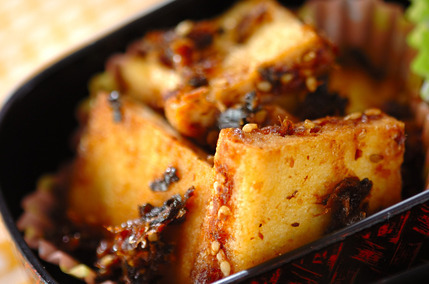 油揚げのふりかけ煮