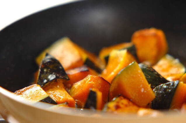 カボチャのバルサミコソテーの作り方の手順3