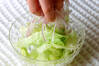 レタスと紫玉ネギサラダの作り方の手順4