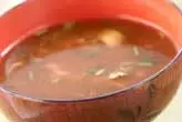 ジュンサイのみそ汁
