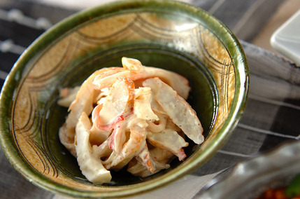 練り物のマヨ和え