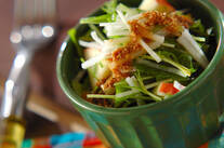 リンゴと大根のシャキシャキサラダ