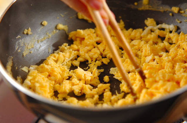 菜の花ご飯の作り方の手順5