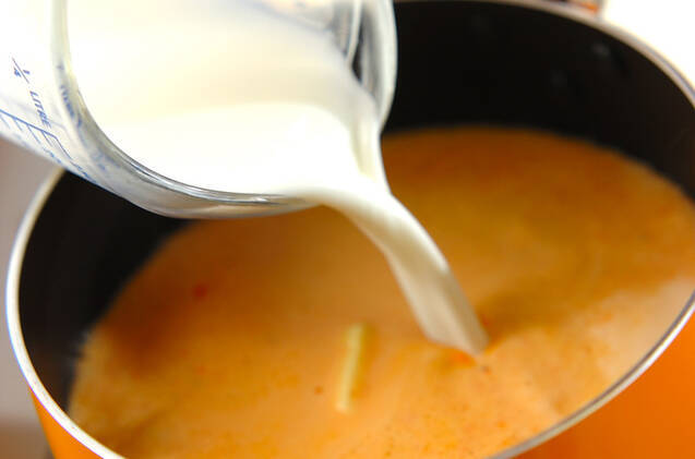 焼きパプリカのスープの作り方の手順4