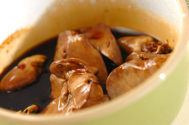 鶏レバーのソース漬けの作り方の手順3