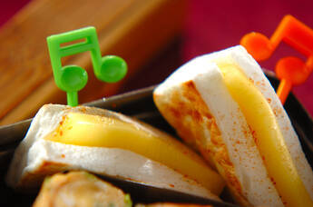 ハンペンのチーズサンド