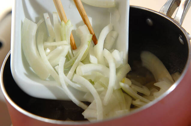 サツマイモのポタージュの作り方の手順4