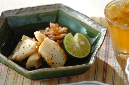 レンコンのスパイシー揚げ