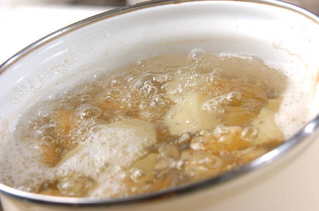 新ジャガのゴマ汚しの作り方の手順3