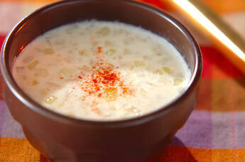 サツマイモのスープ