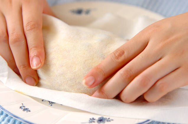 サーモンオムライスの作り方の手順9