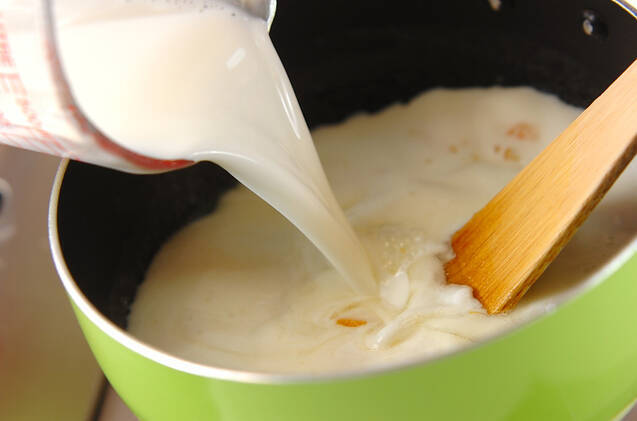 ユズミルクかんの作り方の手順2