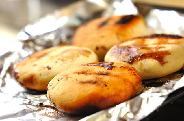 韓国の屋台菓子 ホットク風豆腐入り焼き餅の作り方の手順4