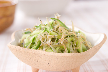 チリメンの甘酢漬け