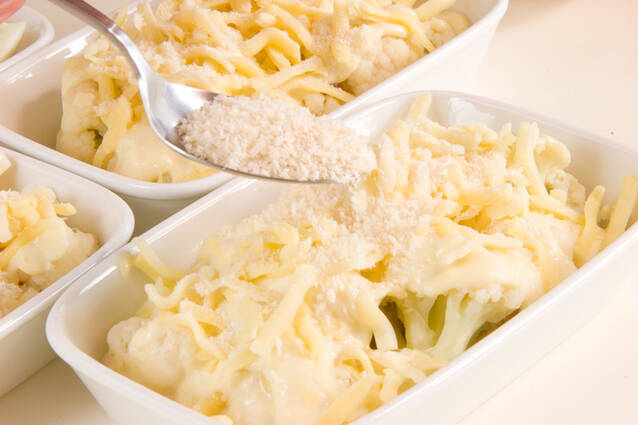 カリフラワーグラタンの作り方の手順8