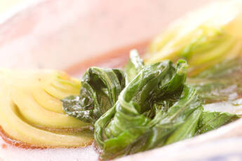 中華副菜！チンゲン菜の炒め煮