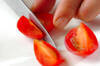 プチトマトとツナの粒マスタード和えの作り方の手順1