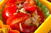 プチトマトとツナの粒マスタード和えの作り方の手順