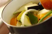 野菜たっぷりカポナータの作り方1