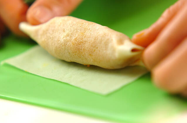 カボチャスティックの作り方の手順2