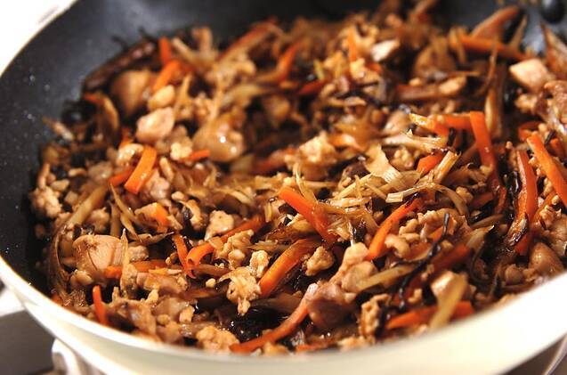 鶏ゴボウご飯の作り方の手順8