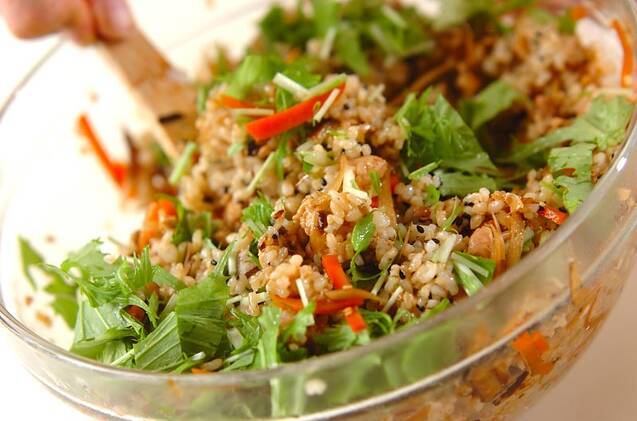 鶏ゴボウご飯の作り方の手順9