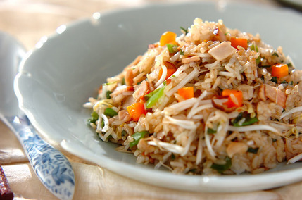 モヤシのオイスターチャーハン