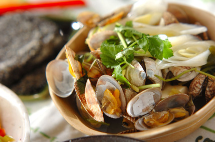 アサリのだし蒸し