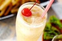 ピーチクリームソーダ