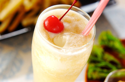 ピーチクリームソーダ