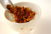 ピリ辛そぼろ丼の作り方3