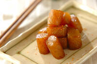 手綱コンニャクのきんぴら風炒め